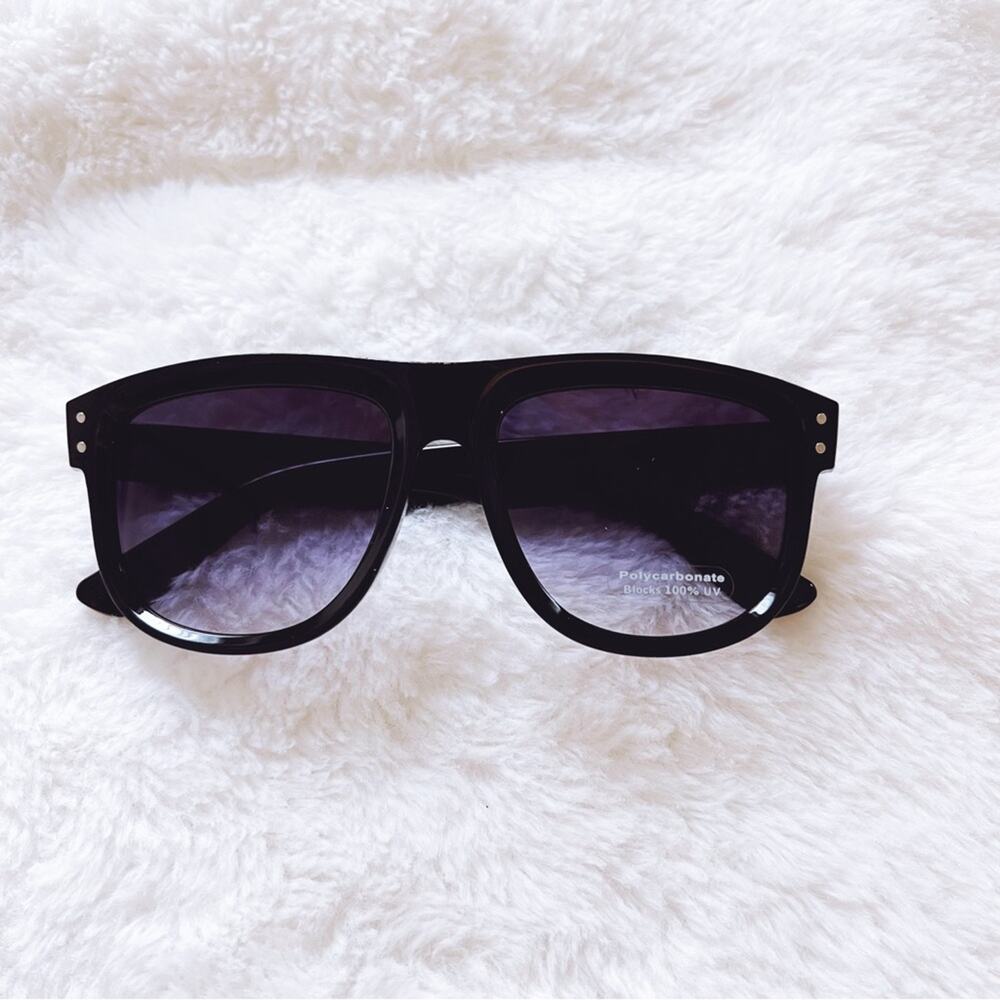 Stella Black & Purple Classic Sunglasses